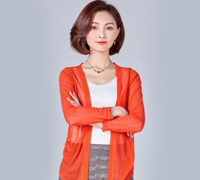 AG九游會(huì )春捂秋凍早晚溫差大建議備件“開(kāi)衫”洋氣百搭咋看都洋氣(圖5)