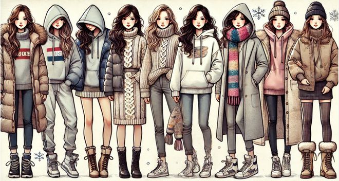 AG九游會(huì )冬季女孩衣服穿搭推薦讓你溫暖又時(shí)尚
